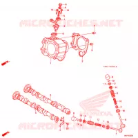 CYLINDRE pour Honda 250 FREEWAY 1992