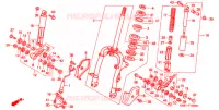 FOURCHE pour Honda 250 FREEWAY 1992