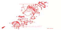 PROTEGE JAMBES pour Honda 250 FREEWAY 1992