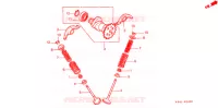 ARBRE A CAMES   SOUPAPE pour Honda FUSION 250 SPECIAL EDITION Without speed warning light 1995