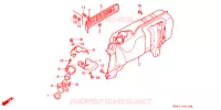 SILENCIEUX D'ECHAPPEMENT pour Honda FUSION 250 SPECIAL EDITION Without speed warning light 1995