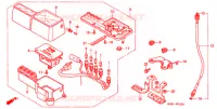 COMPTEUR pour Honda XLR 200 R Without speed warning light 1993