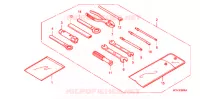 OUTIL pour Honda XLR 200 R Without speed warning light 1993