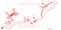 SILENCIEUX D'ECHAPPEMENT pour Honda XLR 200 R Without speed warning light 1993