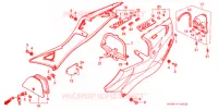 COUVERCLES LATERAUX pour Honda NSR 250 1994