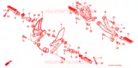 REPOSE PIED pour Honda NSR 250 1994