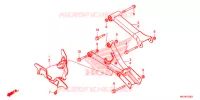 BRAS ARRIERE pour Honda FOURTRAX 420 RANCHER 4X4 AT IRS EPS ESP 2019