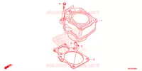 CYLINDRE pour Honda FOURTRAX 420 RANCHER 4X4 AT IRS EPS ESP 2019