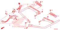 REPOSE PIED   PEDALE pour Honda FOURTRAX 420 RANCHER 4X4 AT IRS EPS ESP 2019