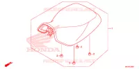 SELLE pour Honda FOURTRAX 420 RANCHER 4X4 AT IRS EPS ESP 2019
