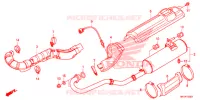 SILENCIEUX D'ECHAPPEMENT pour Honda FOURTRAX 420 RANCHER 4X4 AT IRS EPS ESP 2019