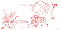 GUIDON pour Honda FOURTRAX 420 RANCHER 4X4 AT IRS EPS ESP 2019
