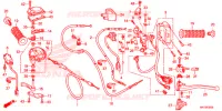 LEVIER DE GUIDON   CABLE   COMMODO pour Honda FOURTRAX 420 RANCHER 4X4 AT IRS EPS ESP 2019