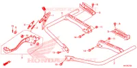 REPOSE PIED   PEDALE pour Honda FOURTRAX 420 RANCHER 4X4 AT IRS EPS ESP 2019