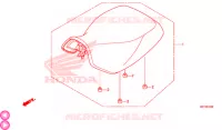 SELLE pour Honda FOURTRAX 420 RANCHER 4X4 AT IRS EPS ESP 2019