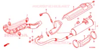 SILENCIEUX D'ECHAPPEMENT pour Honda FOURTRAX 420 RANCHER 4X4 AT IRS EPS ESP 2019