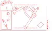 SUPPORT pour Honda FOURTRAX 420 RANCHER 4X4 AT IRS EPS ESP 2019