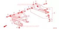 TRIANGLES AVANT pour Honda FOURTRAX 420 RANCHER 4X4 AT IRS EPS ESP 2019