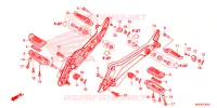 REPOSE PIED pour Honda CB 1100 EX RED 2019