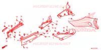 COUVERCLES LATERAUX pour Honda GL 1800 GOLD WING TOUR DCT 2019