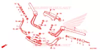 GUIDON   TE DE FOURCHE pour Honda GL 1800 GOLD WING TOUR DCT 2019