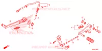 PEDALE pour Honda NC 750 S ABS 5ED 2019