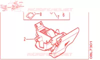 AUTOCOLLANTS pour Honda NC 750 S ABS 2019