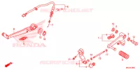 PEDALE pour Honda NC 750 S ABS 2019