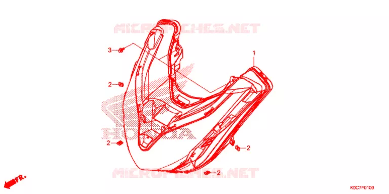 PHARE Honda SCOOTER 250 FORZA 2019  NSS250AK