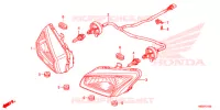 PHARE pour Honda TRX 250 FOURTRAX RECON Electric Shift 2019