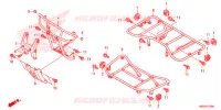 SUPPORT pour Honda TRX 250 FOURTRAX RECON Electric Shift 2019