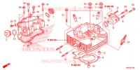 CULASSE pour Honda TRX 250 FOURTRAX RECON Electric Shift 2018