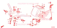 GUIDON pour Honda TRX 250 FOURTRAX RECON Electric Shift 2018