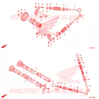 ARBRE A CAMES   SOUPAPE pour Honda SH 125 ABS D 2ED 2020