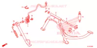 BEQUILLE pour Honda SH 125 ABS D 2ED 2020