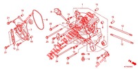 CARTER DE VILEBREQUIN DROIT pour Honda SH 125 ABS D 2ED 2020