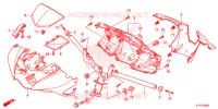 GUIDON   CARENAGE pour Honda SH 125 ABS D 2ED 2020