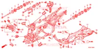 CADRE pour Honda FOURTRAX 500 FOREMAN 4X4 ES PS 2017