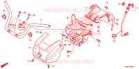 GUIDON pour Honda FOURTRAX 500 FOREMAN 4X4 ES PS 2017