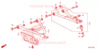 TRIANGLES AVANT pour Honda FOURTRAX 500 FOREMAN 4X4 ES PS 2017