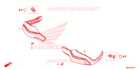 PROTEGES MAINS pour Honda AFRICA TWIN 1000 DCT RALLY RED 2019
