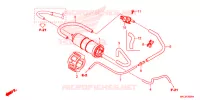 SYSTÈME DE RECYCLAGE DES GAZ pour Honda NC 750 X ABS 2019