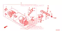 CORPS DE PAPILLON pour Honda NC 750 X ABS 2019