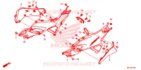COUVERCLES LATERAUX pour Honda NC 750 X ABS 2019