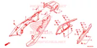 COUVERCLES LATERAUX pour Honda NC 750 X ABS DCT 2019