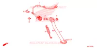 BEQUILLE pour Honda NC 750 X ABS DCT 2019