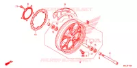 ROUE AVANT pour Honda NC 750 X ABS DCT 2019