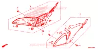 COUVERCLES LATERAUX pour Honda CBR 650 R 2019