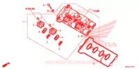 COUVRE CULASSE pour Honda CBR 650 R 2019