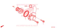 THERMOSTAT pour Honda CB 500 X ABS 2019